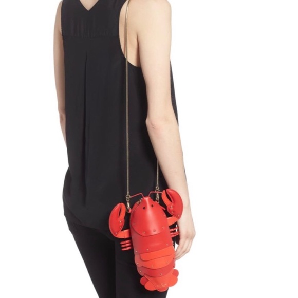 KATE SPADE • Shore Thing Lobster Crossbody Bag - Picture 5 of 14
